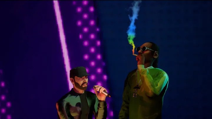 Eminem and Snoop Dogg 